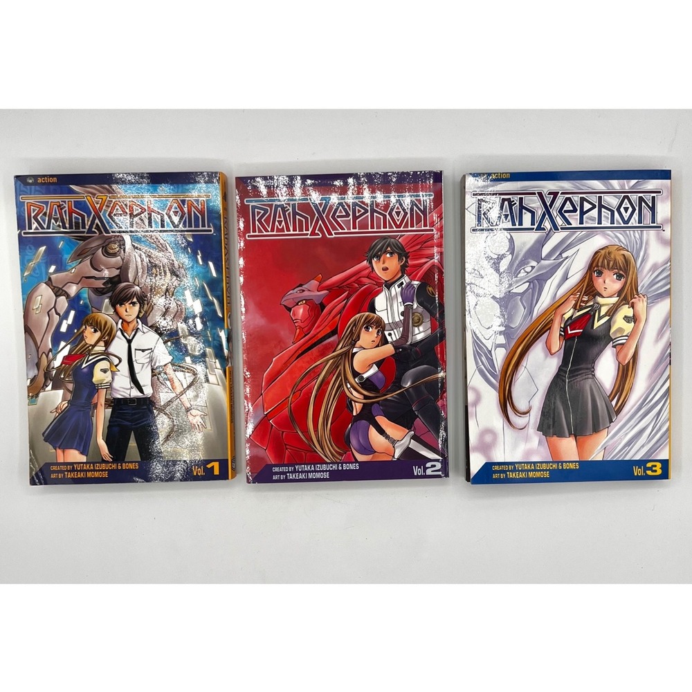 RahXephon Manga‎ Volumes 1 2 3 Complete Set Anime Book Yutaka Izubuchi